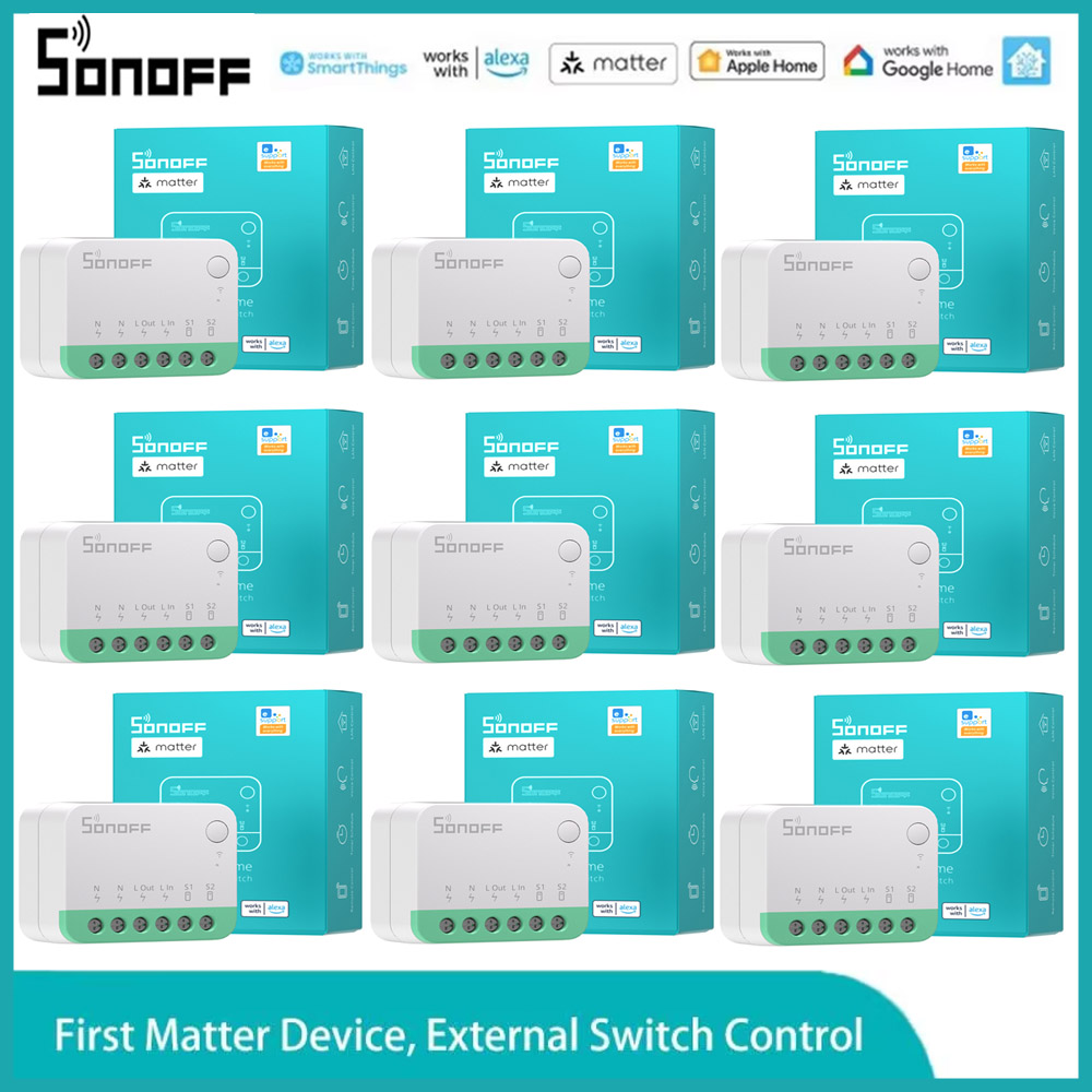 Sonoff - SONOFF MINIR4M Mini WiFi Matter Inteligentny