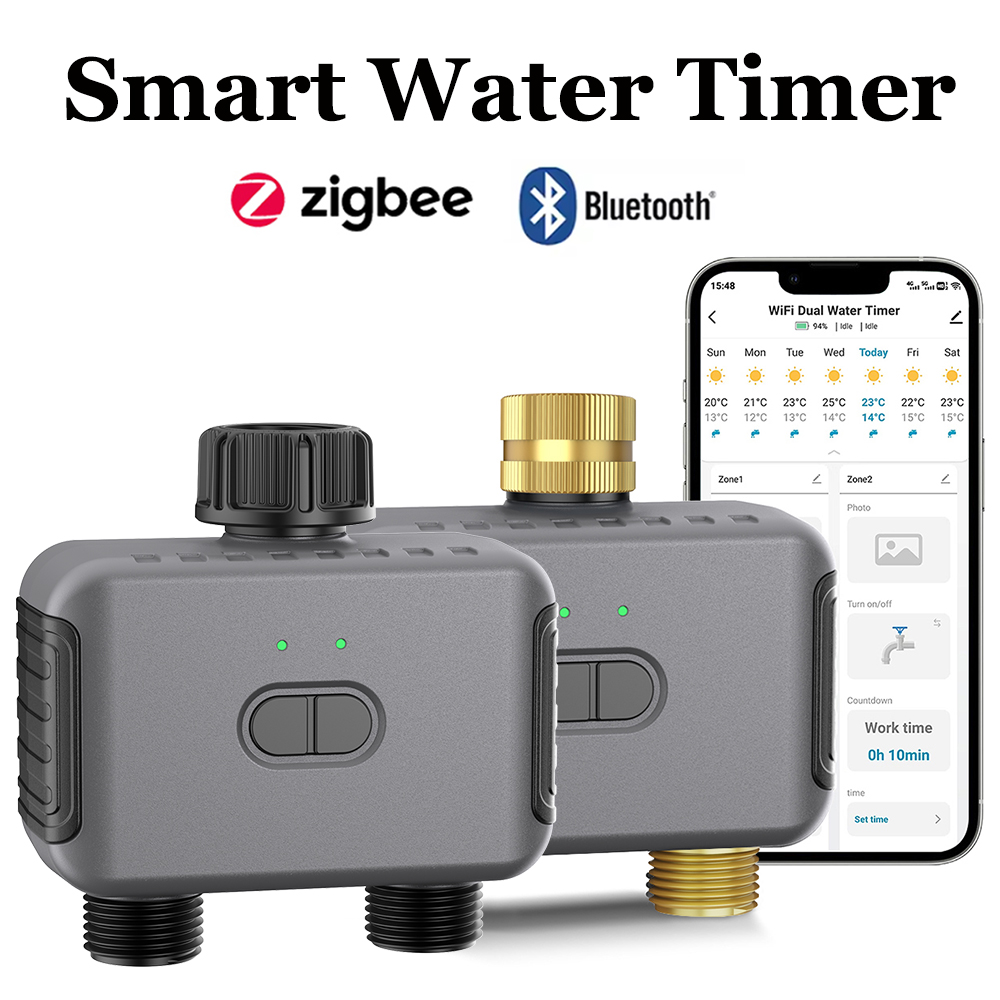 Tuya Smart - Inteligentny programator nawadniania Tuya Zigbee/BT, automatyczny