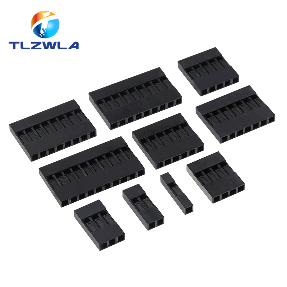Shelly Plug - 1000 szt. Wtyczki plastikowa powłoka 2.54mm
