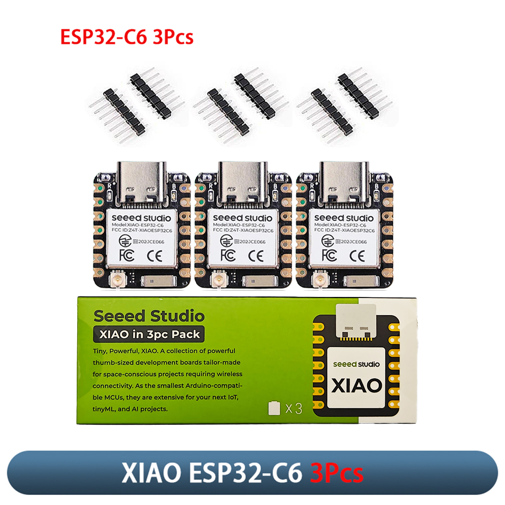 Smart Home Module Iot - XIAO ESP32-C6 3 szt. Moduł Płytki