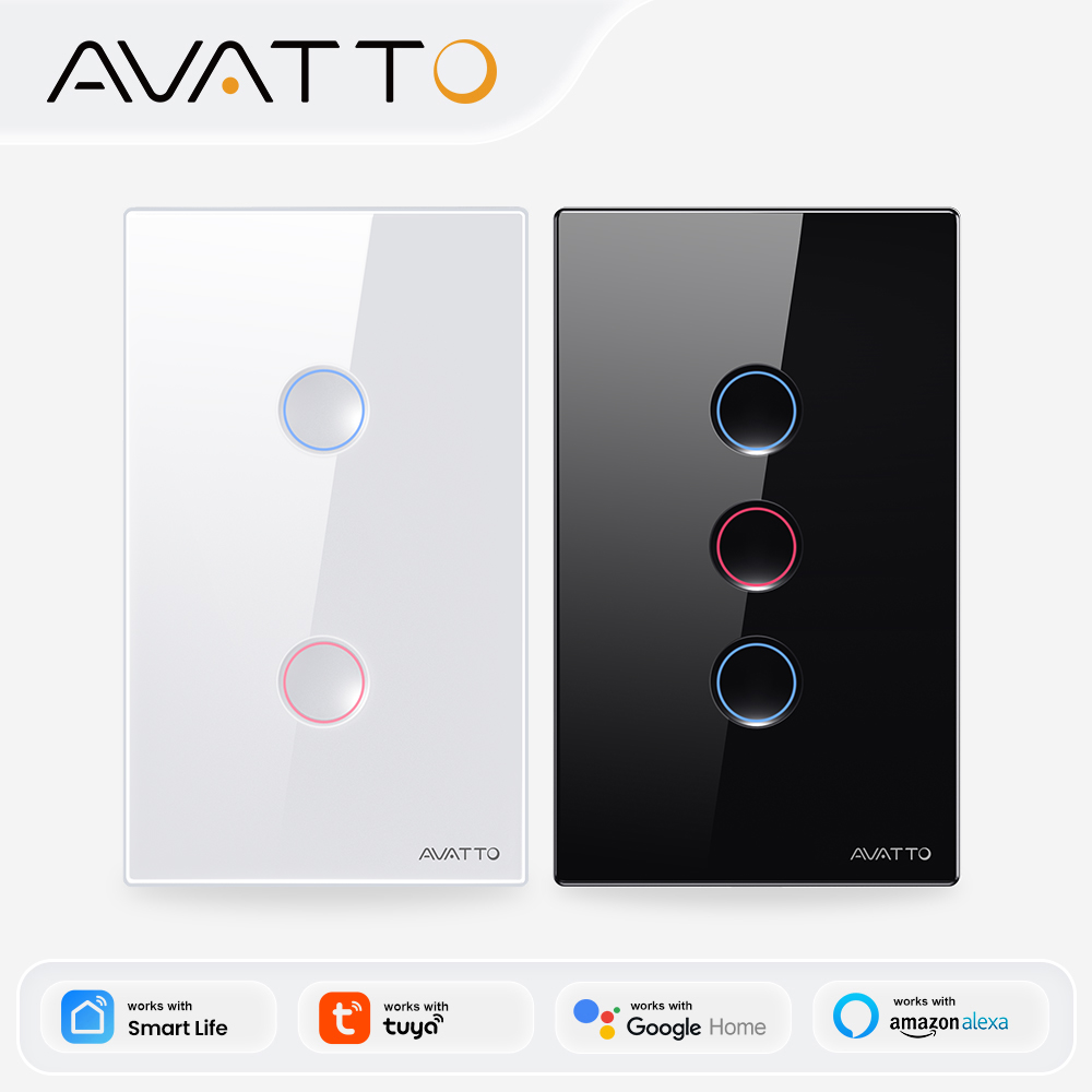 Smart Relay Tuya - AVATTO 1/2/3/4 Gangowy Inteligentny Włącznik Światła