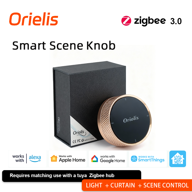 Smart Relay Tuya - ORIELIS Tuya Zigbee Inteligentny Pokrętło Sterujące