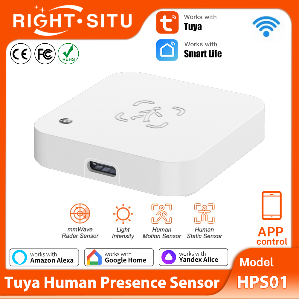 Tasmota - Czujnik obecności człowieka Tuya WiFi MmWave