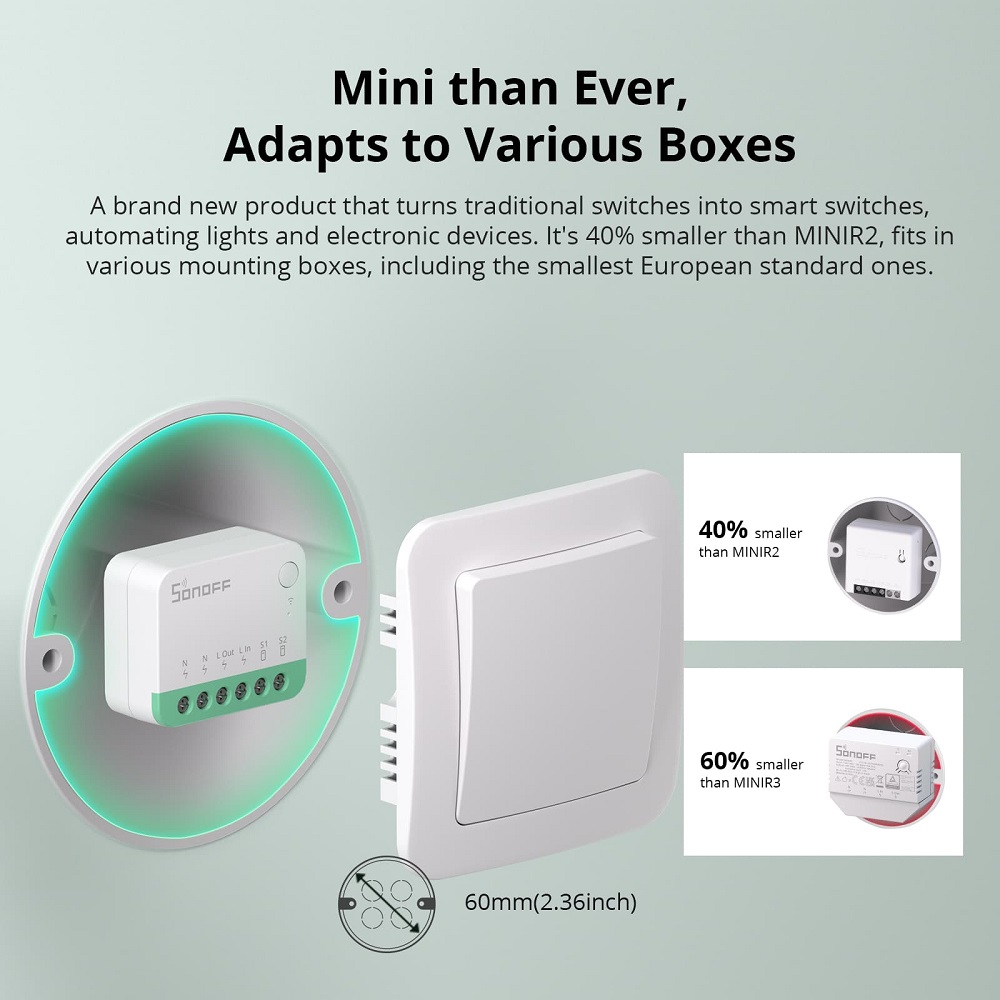 SONOFF MINIR4M Mini WiFi Matte – Sonoff recenzja i cena