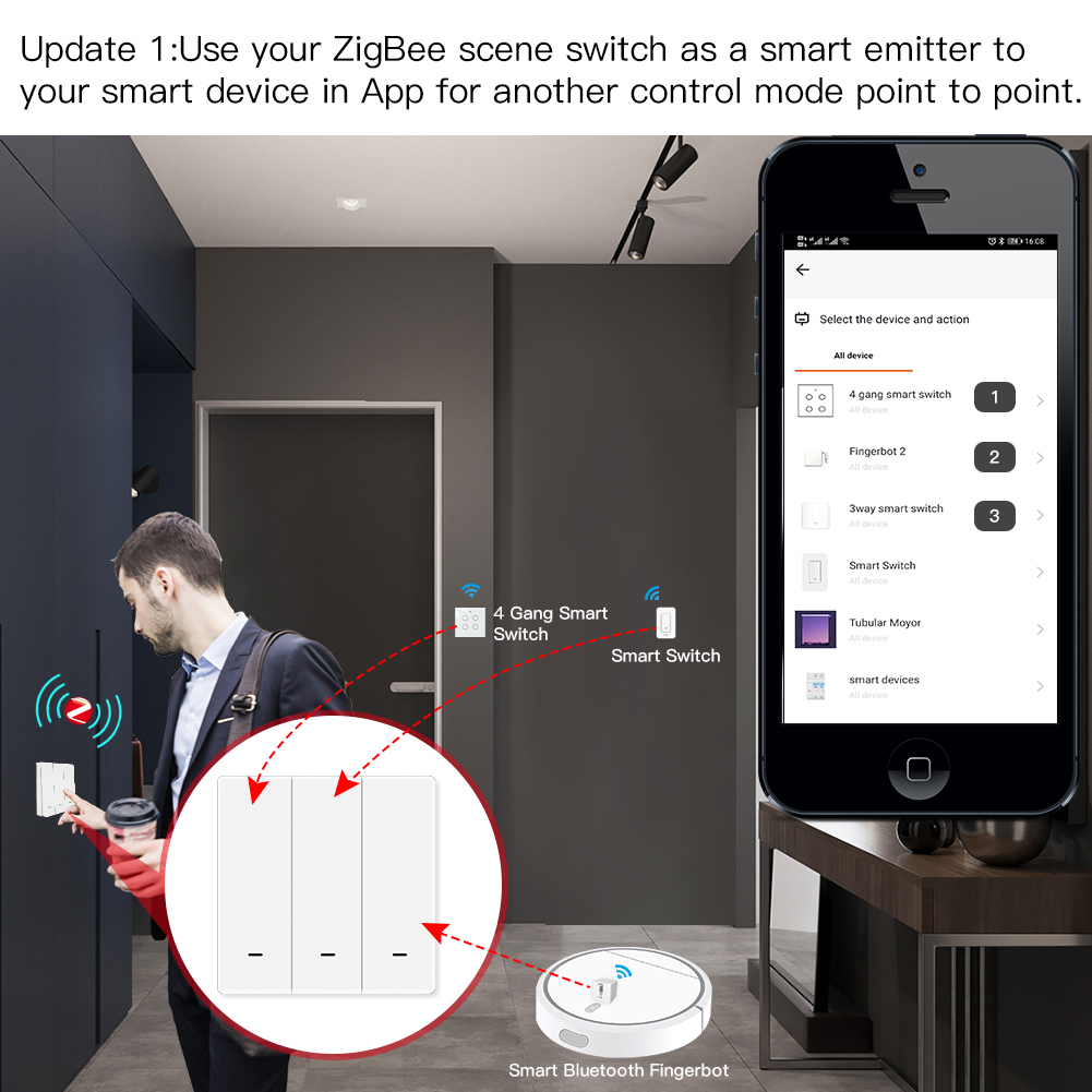 Przełącznik scen ZigBee Tuya M – Smart Relay Tuya recenzja i cena