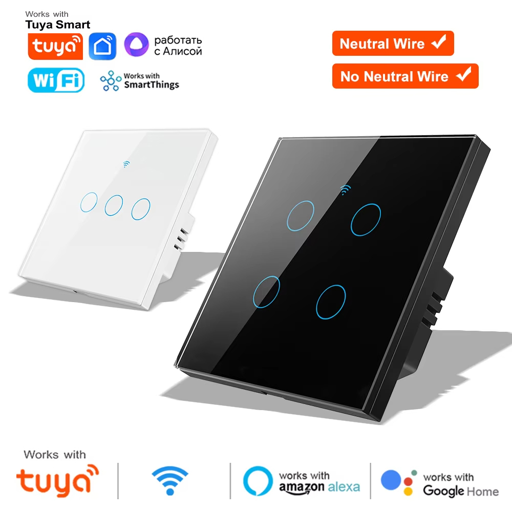 1 2 3 4 Gang WiFi RF 433mhz Do – Smart Relay Tuya recenzja i cena
